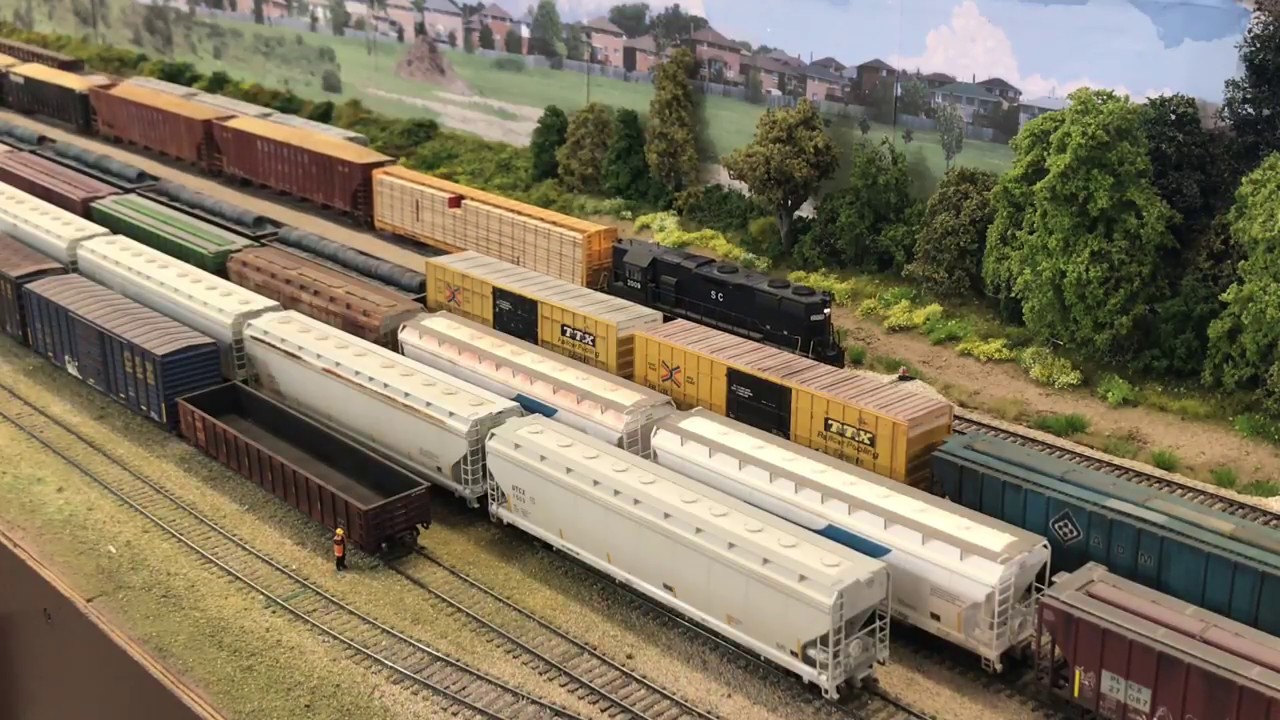 Switching with the ProtoThrottle on The Seaboard Central