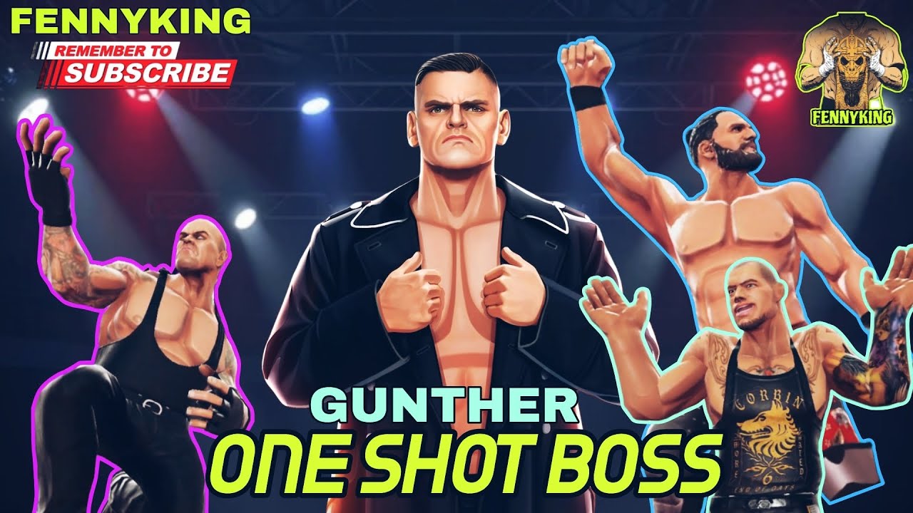 GUNTHER 😤🔥 ONE SHOT BOSS 🔥 @fennyking WWE MAYHEM GAMEPLAY | #wwemayhem #bringonthemayhem #wwe #yt 