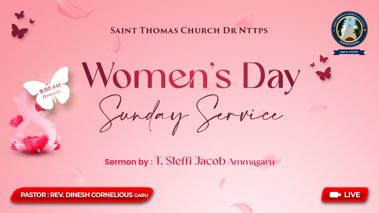 Women's Day Special Service | Celebrating Women of Faith | Saint Thomas Church |