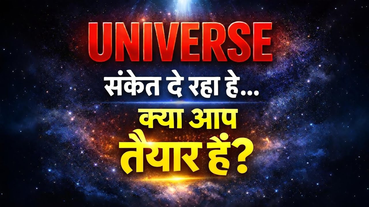 Universe संकेत दे रहा है क्या आप तैयार हैं।  Universe Signals