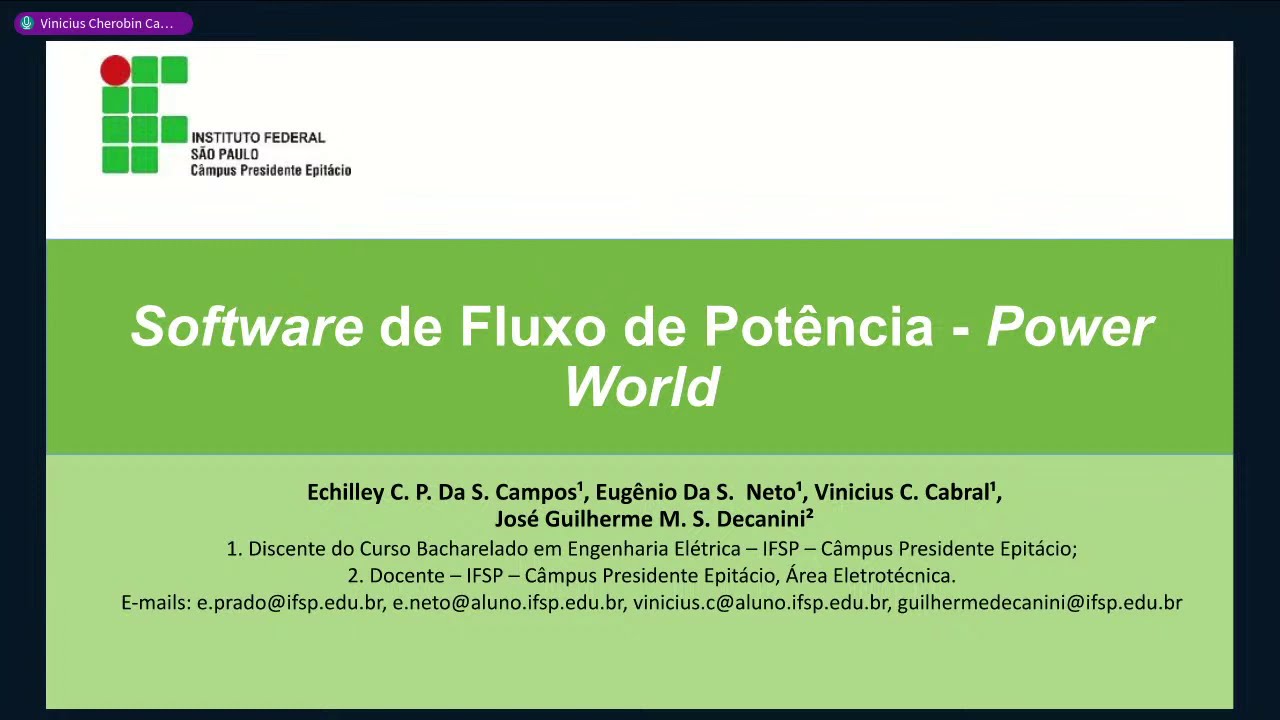 Power World - Fluxo de Potência