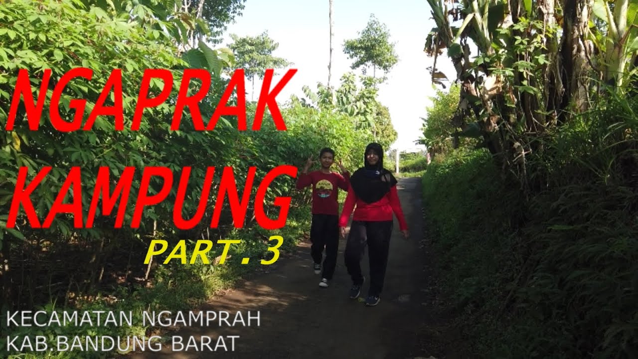 ngaprak kampung di kecamatan ngamprah bandung barat