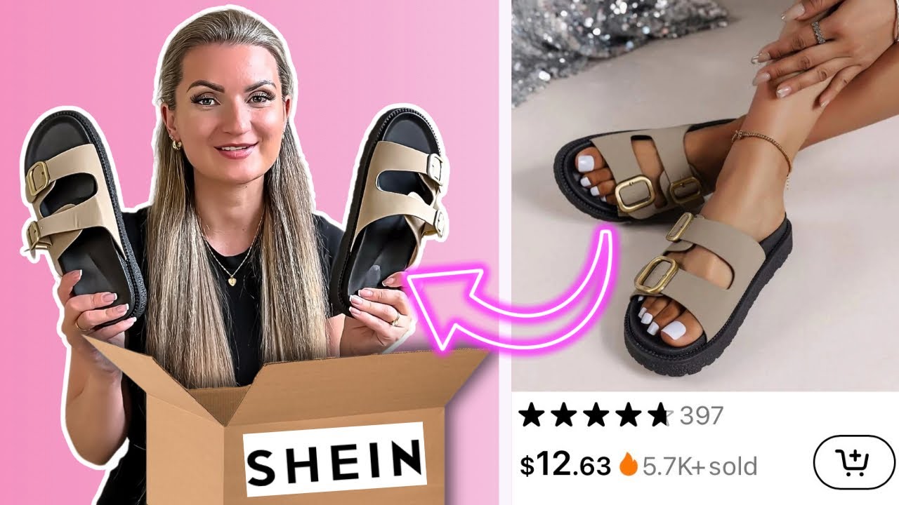 SHEIN Summer Shoe Try-on Haul 2024 👡