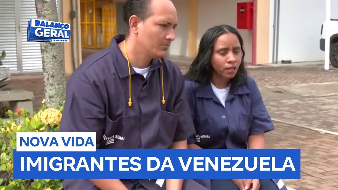 Imigrantes venezuelanos encontram em Campos (RJ) oportunidade de uma vida digna