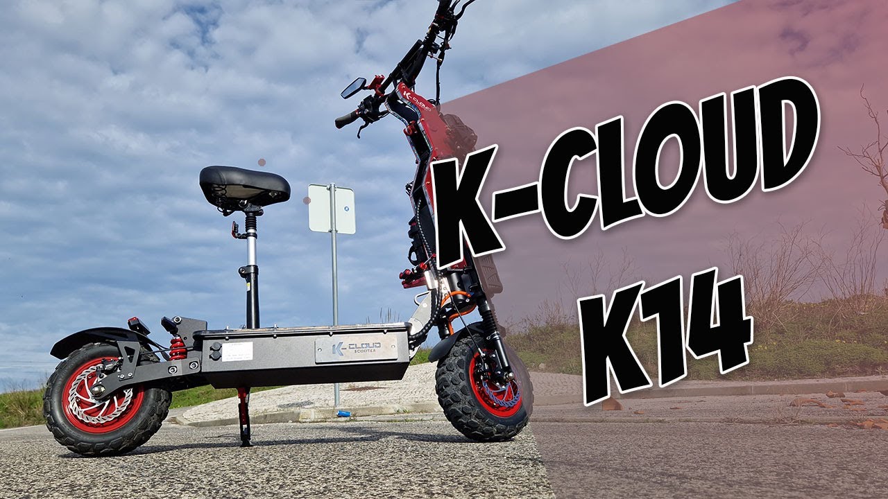This Scooter is BRUTAL K-Cloud K14 ★  Unboxing & First Ride ★  🔥🔴 - ENGLISH 💯✅