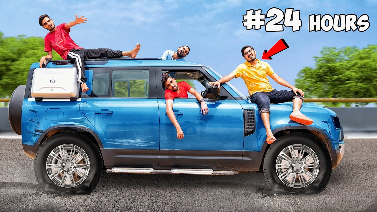 24 Hours Straight in New Defender Challenge | अब 24 घंटे इस से बाहर नहीं आ सकते😱