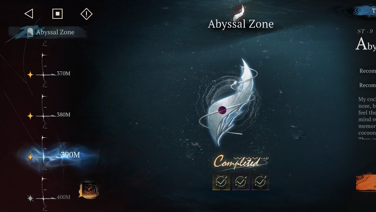 (F2P) Abyssal Zone 360M - 390M Cleared | Reverse 1999: Reveries in The Rain - Depths of Myth
