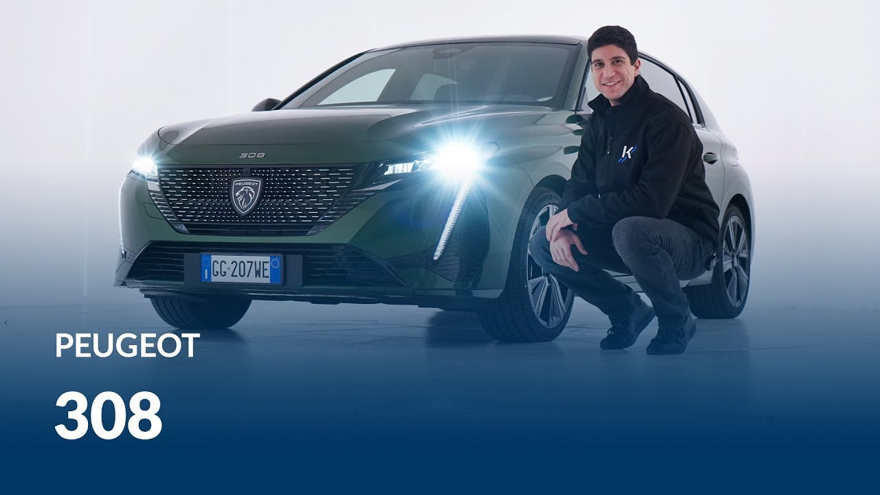 Nuova Peugeot 308 2023: TEST DRIVE, interni, tecnologia