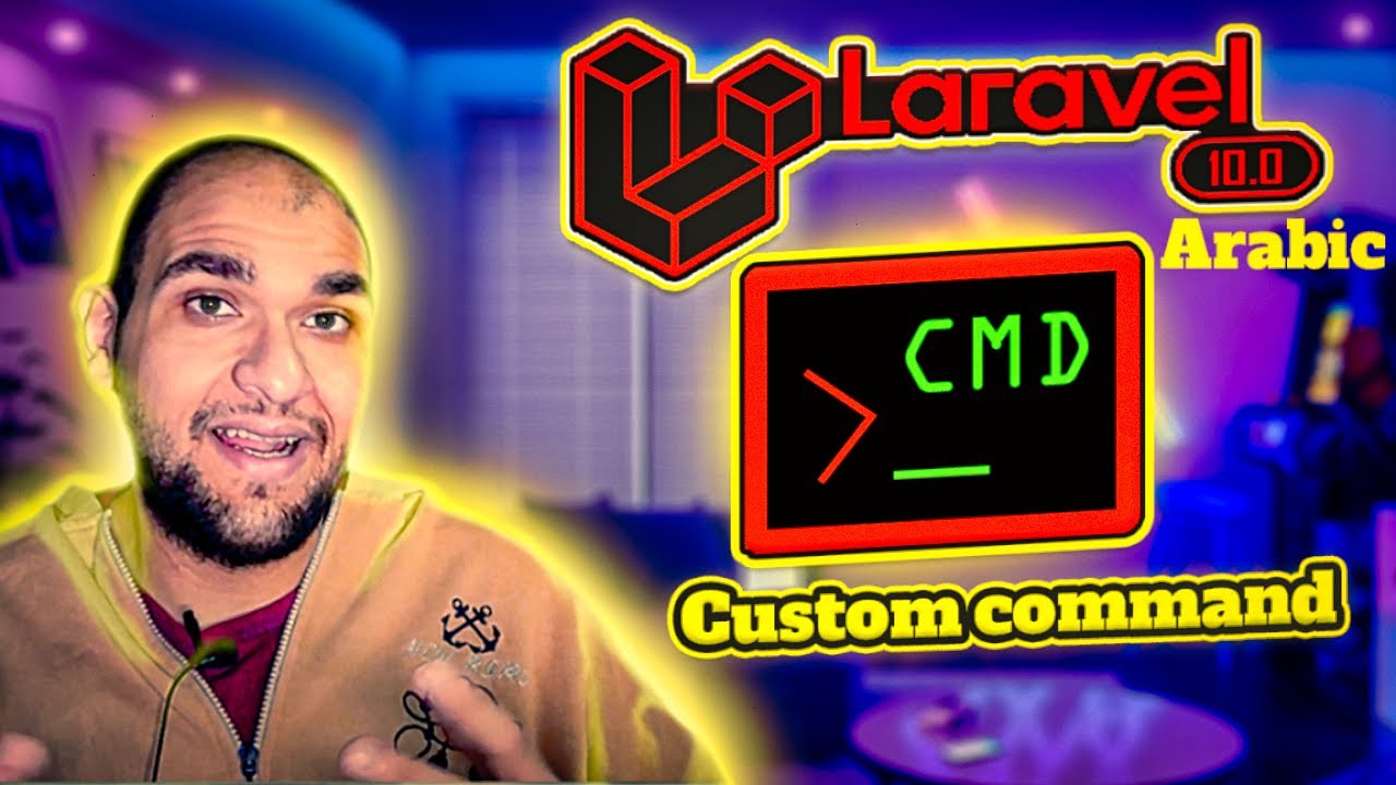 create your custom commands - Laravel 10 - Arabic