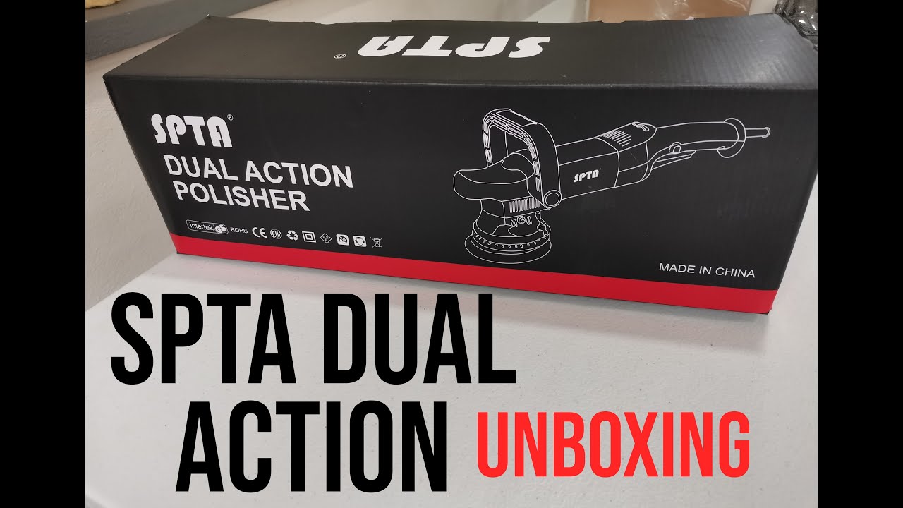 SPTA Pulidora Doble Acción UNBOXING