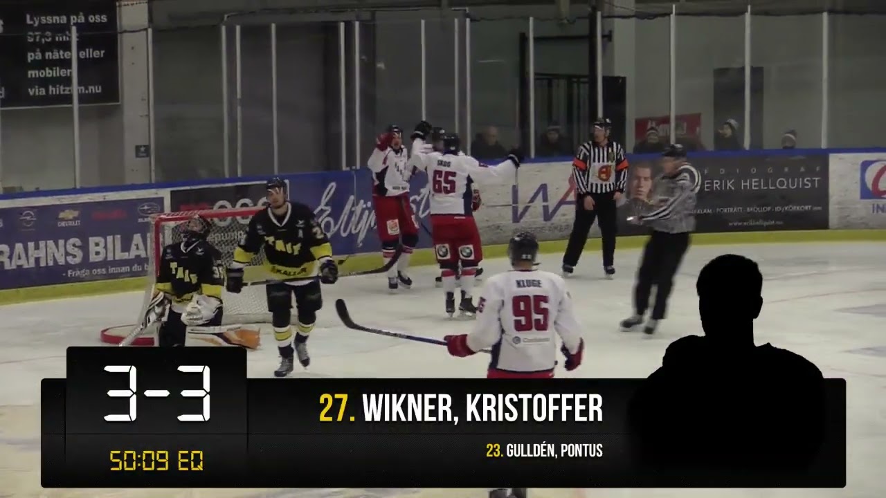 Highlights: Tranås AIF - Hanhals IF (4-3) | Hockeyettan Södra Vår 16/17 | 2017-02-12