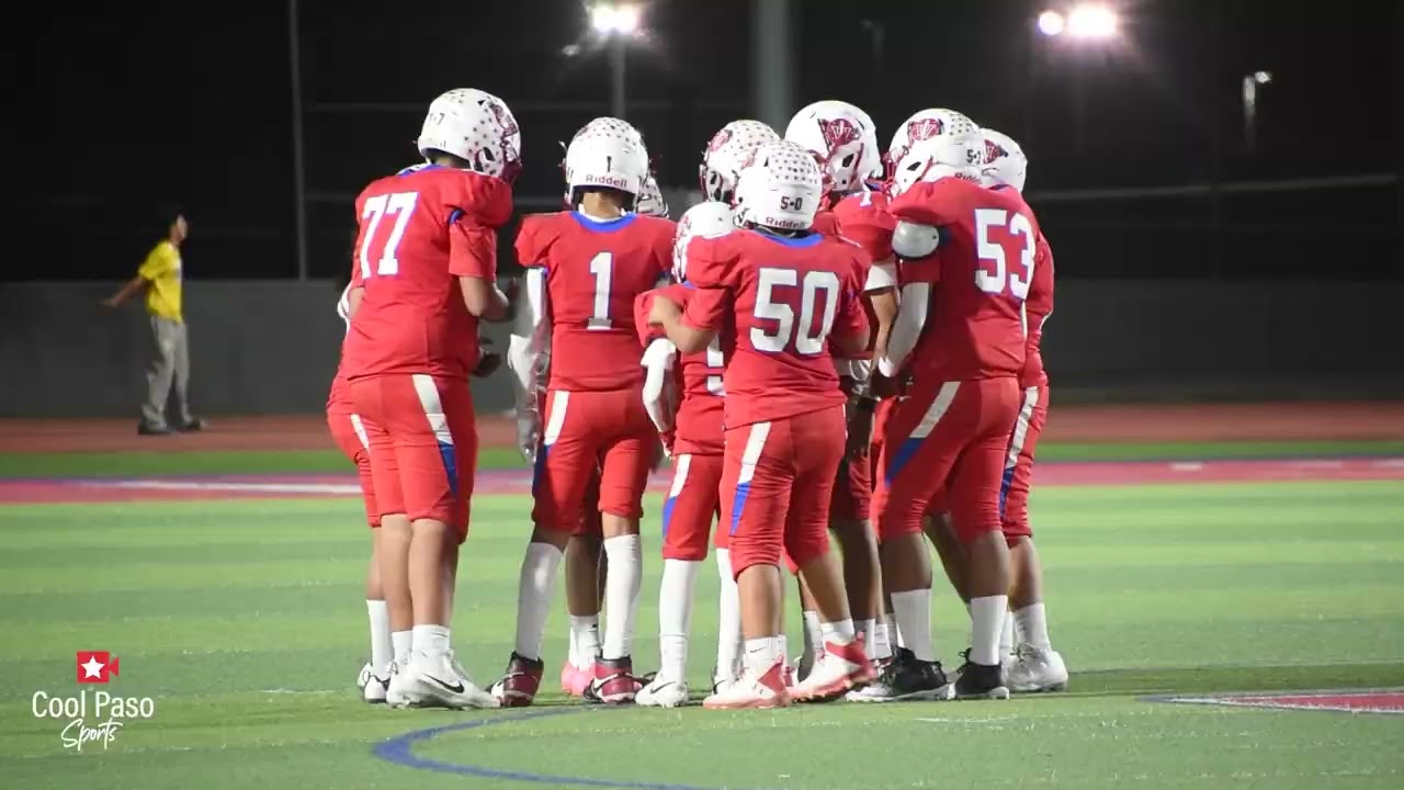 🏈 8th Grade Eastwood vs Bel Air Middle School Football Game 2025