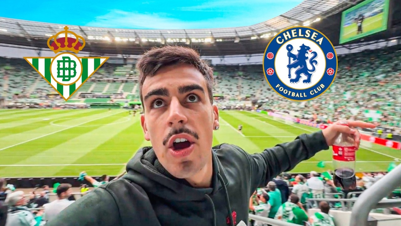 Los ULTRAS del BETIS Silencian al CHELSEA en la Final de Conference League 💚