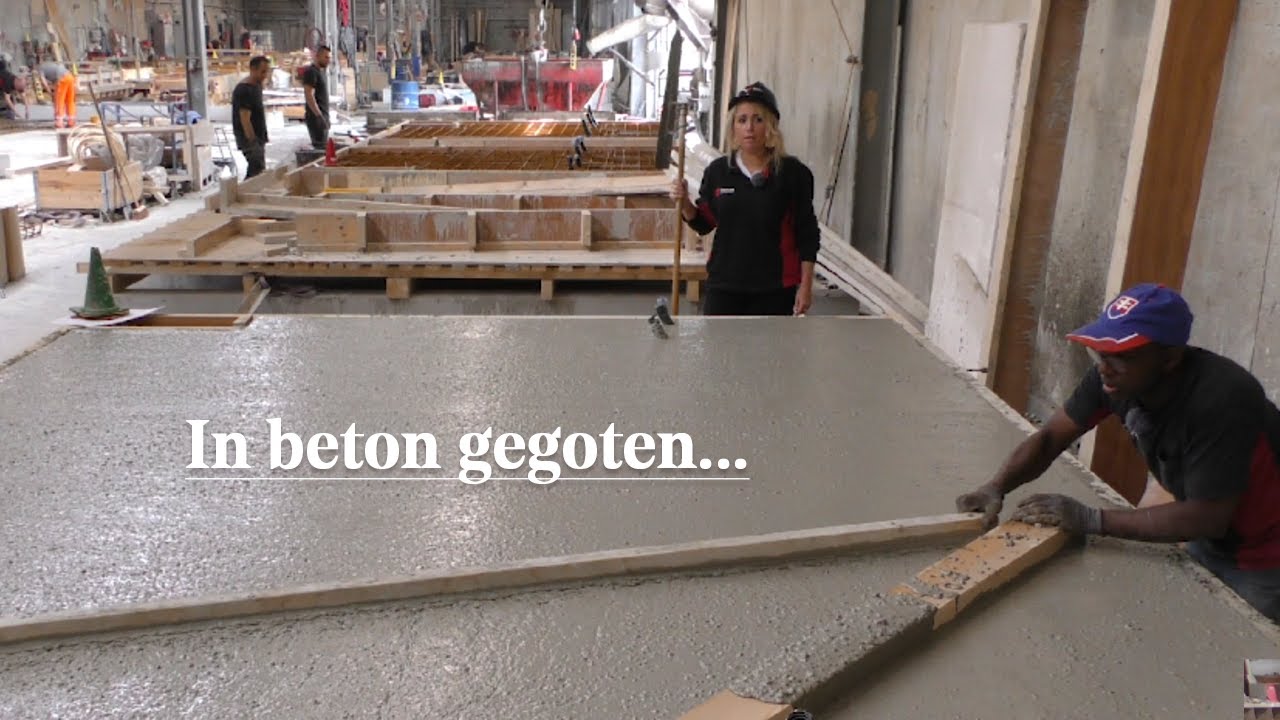 In beton gegoten...