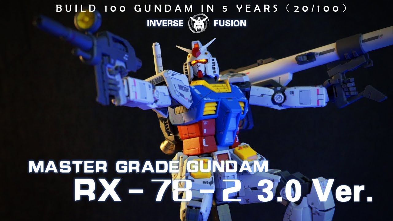 Fully Sanding and Matting RX-78-2 3.0Ver. 丨 Gunpla Full Build 丨 Build 100 GUNDAM in 5 years（20/100）