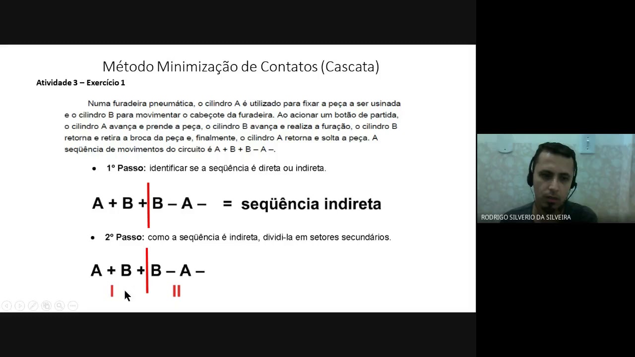 Método de Minimização de Contatos (Cascata)