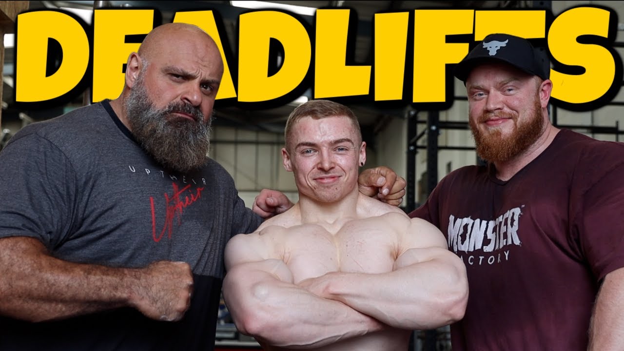 Out-lifted by a 94KG Bodybuilder? Deadlift and Back Session with Khifie West and Josh Law.
