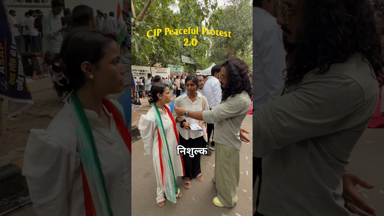 CJP Peaceful Protest 2.0 at New Delhi, Jantar Mantar