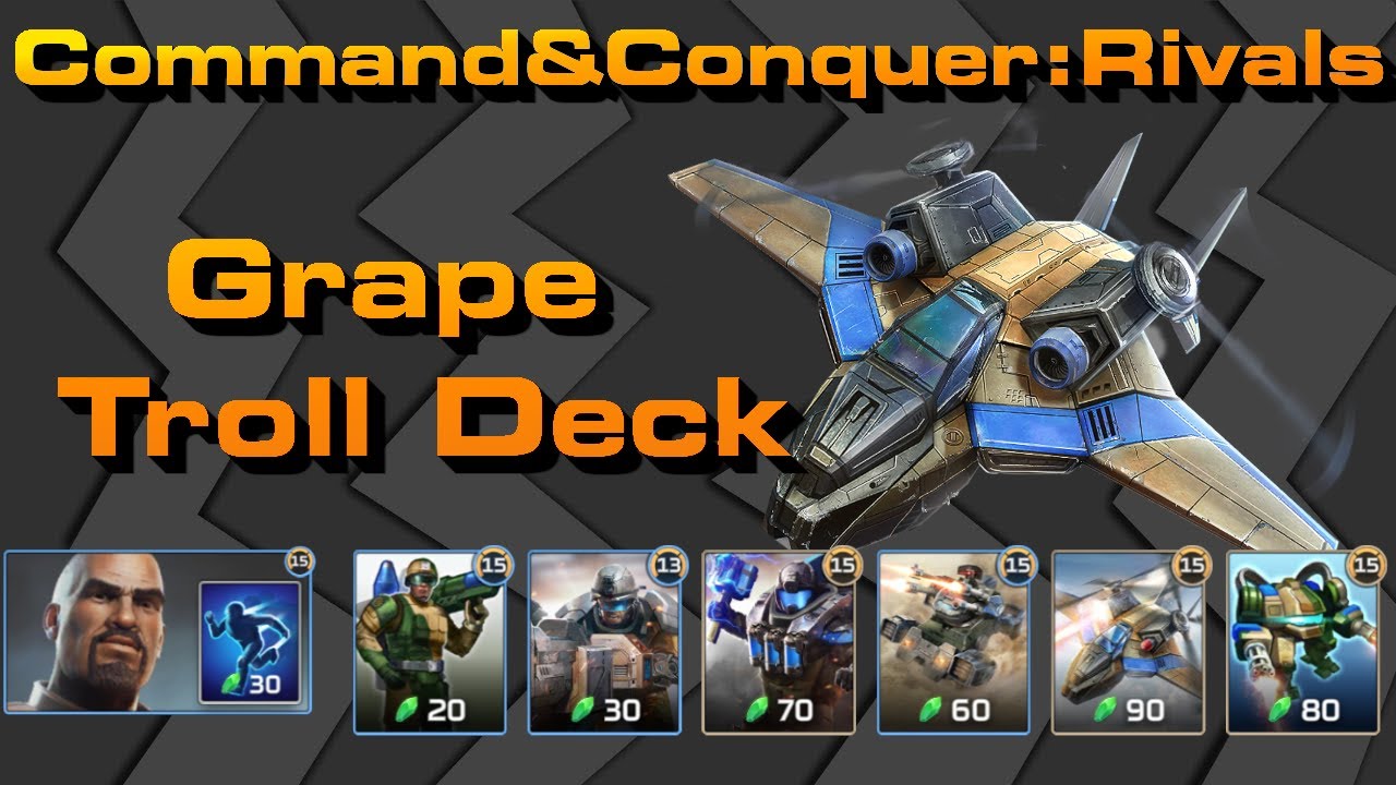 C&C Rivals: Grape Troll Deck!