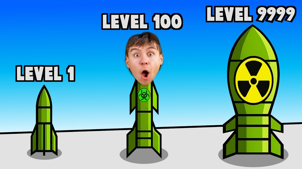 Die ENTWICKLUNG von RAKETEN STÄRKE!? - Rockets Stack