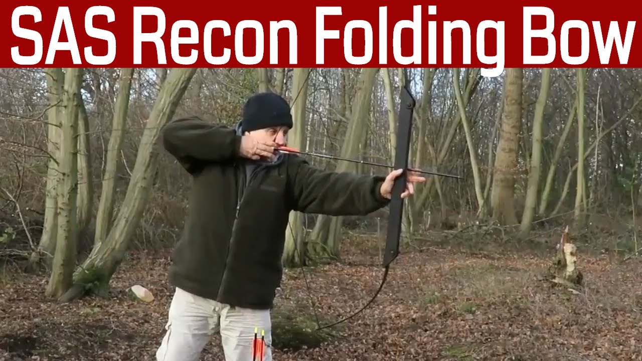 SAS Recon Folding Bow - The Best Compact Takedown Bow For Survival, Hunting Or Prepping