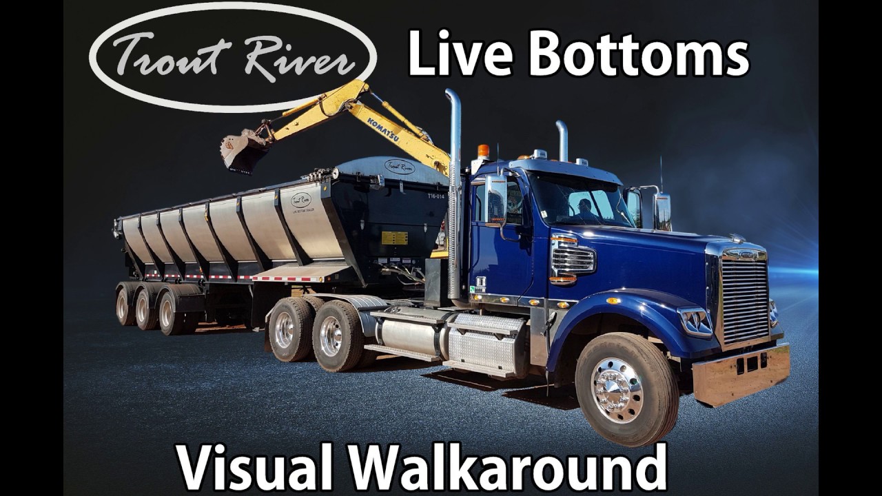 Trout River Live Bottom Trailer  Visual Walkaround