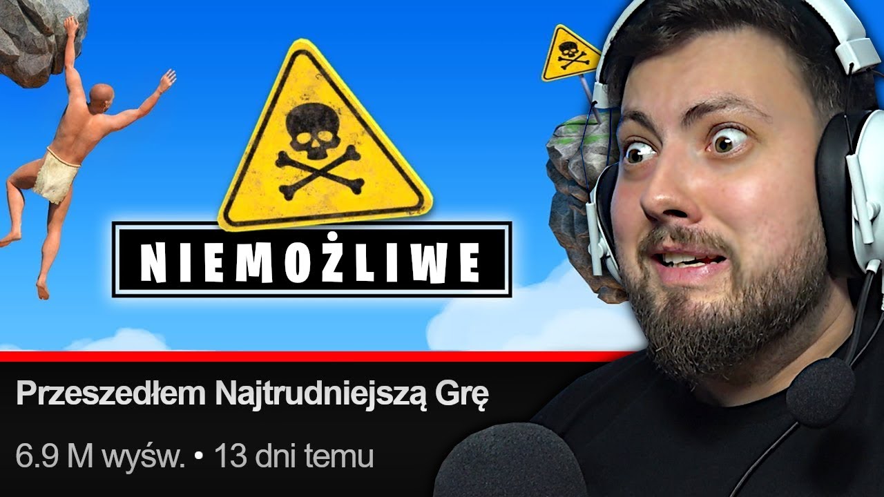 PRZESZEDŁEM Najtrudniejszą Grę o Wspinaniu... - A Difficult Game About Climbing *CAŁA GRA*