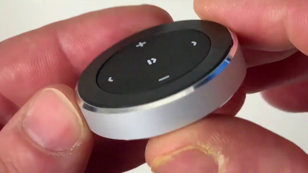 Unboxing Test Bouton Multimédia Bluetooth Compatible iOS Android !