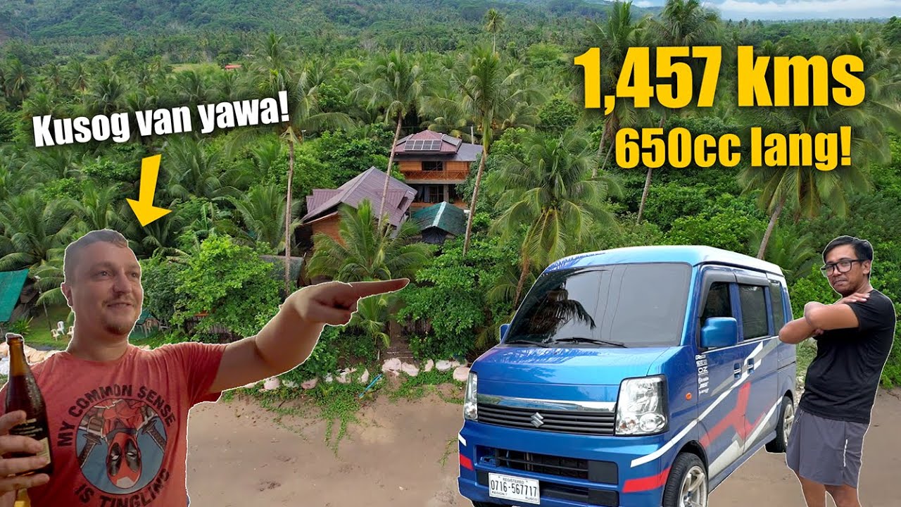 65Occ MINI CAMPER VAN COMPLETED 1,475 KMS | Watod made it to Cateel, Davao Oriental
