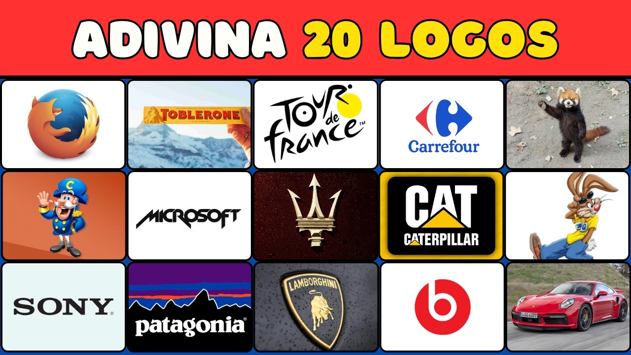 ¿Puedes Adivinar el LOGOTIPO? 😱 Solo el 2% Llega al NIVEL LEGENDARIO (Versión Extrema)