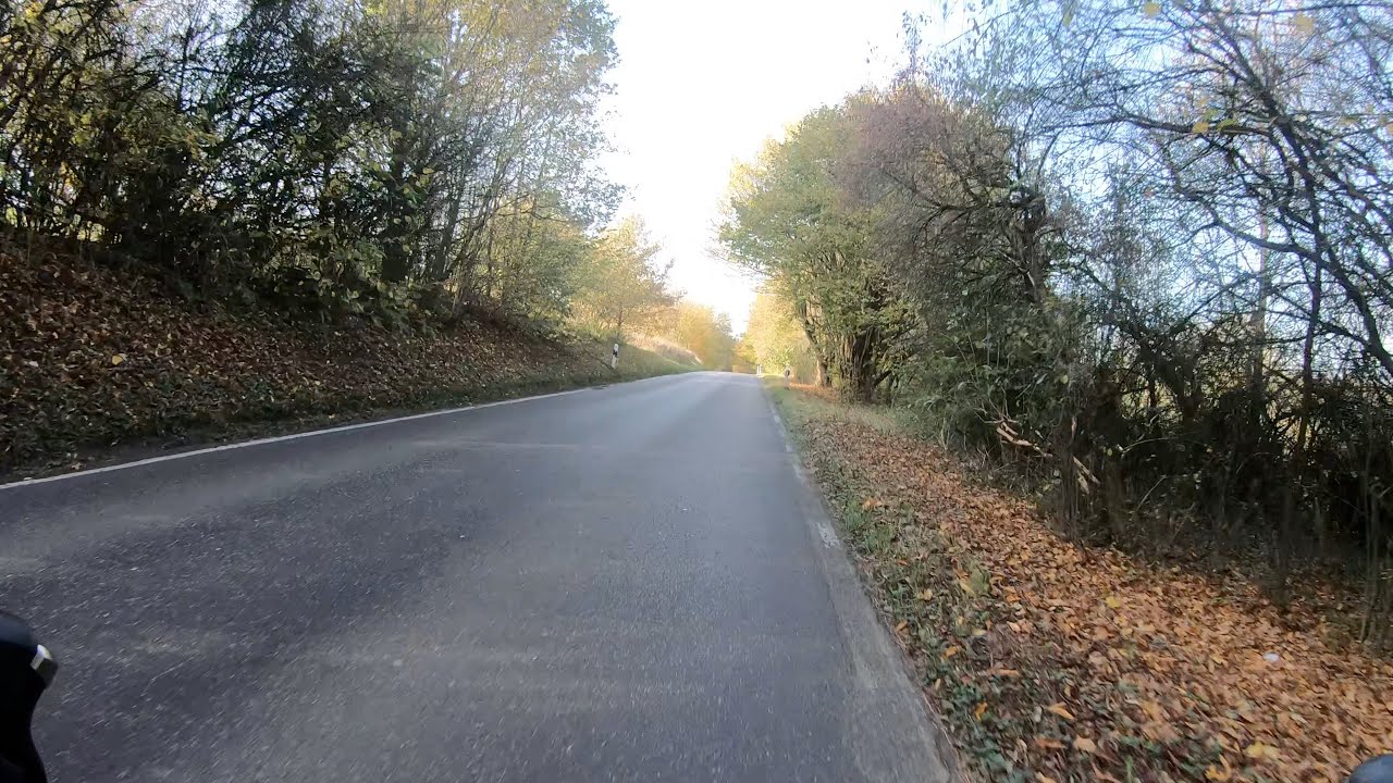 Scenic race bike tour from Homberg via Hösel to Ratingen-Lintorf (Part 1) in 4K