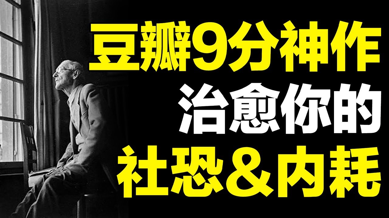 豆瓣9分神作，内耗到极致的人都能在这里找到治愈，解读诺贝尔文学奖赫尔曼·黑塞的《荒原狼》【心河摆渡】