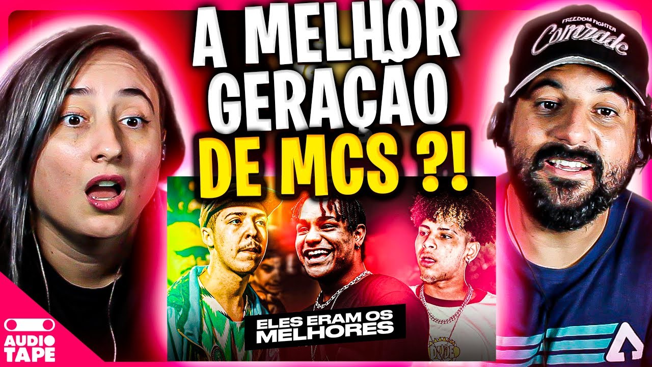 A ANTIGA GERAÇÃO É ASSUSTADORA! ☠️ Reagindo ao Centro das batalhas - AUDIO TAPE REACT