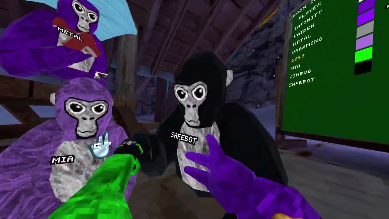 Gorilla Tag gohst hunting part 1