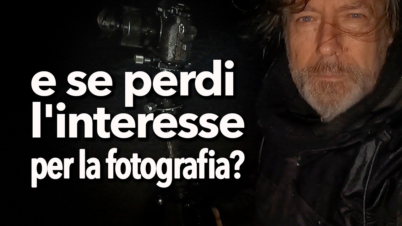 Cosa fai se perdi l'interesse per la fotografia?