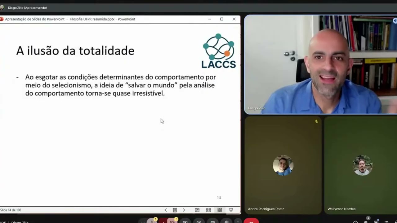 Análise do comportamento, sociedade e cultura para além das amarras do selecionismo - Diego Zílio