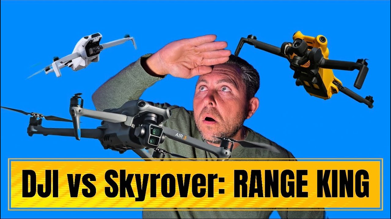 DJI Air 3 vs Skyrover S1 vs X1 RANGE TEST – SHOCKING Distance Results