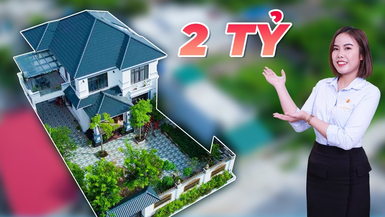 Chiêm Ngưỡng Mẫu Nhà Biệt Thự Mái Nhật 2 Tầng Cực Sang Trọng Tại Thái Bình