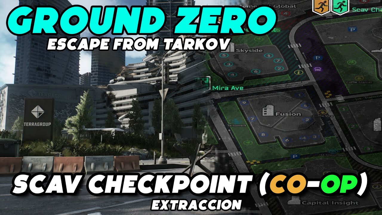 Scav Checkpoint - Ground Zero / Escape From Tarkov Extract