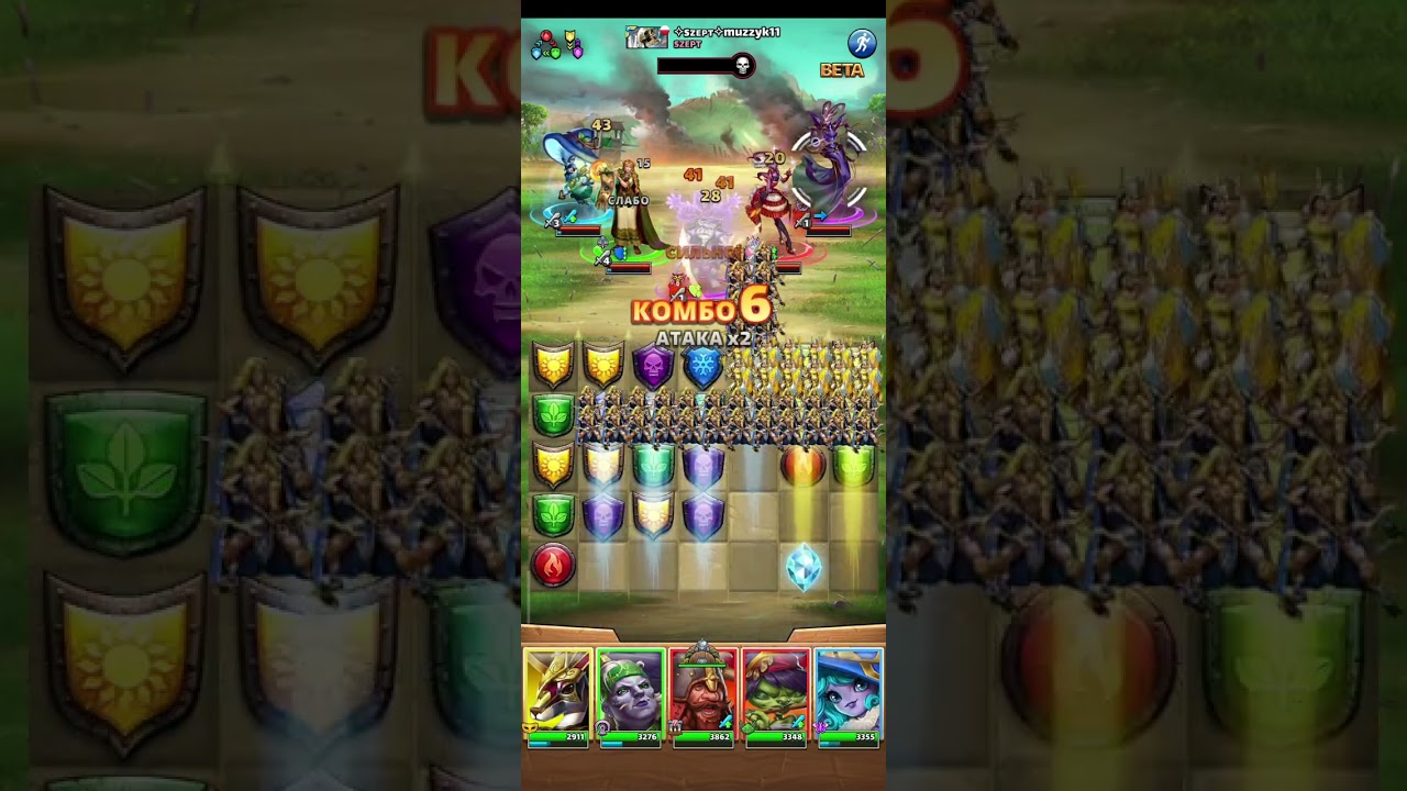 Ковчег vs SZEPT | War | Empires & Puzzles Орда Зомби