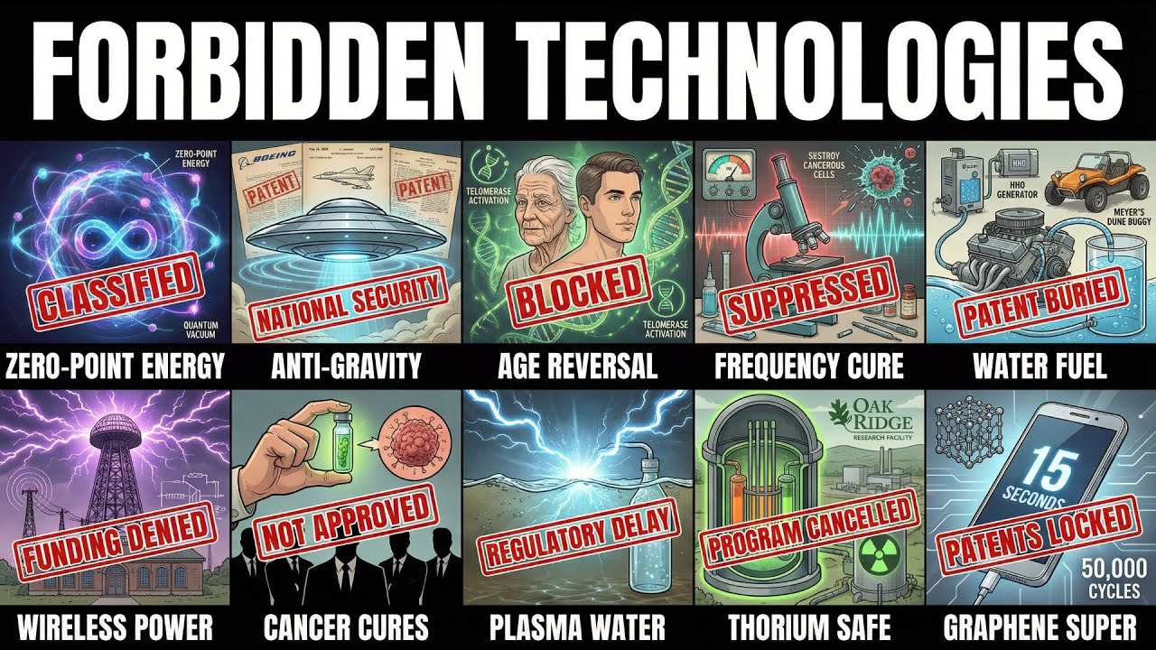 10 Forbidden Technologies Hidden From Humanity