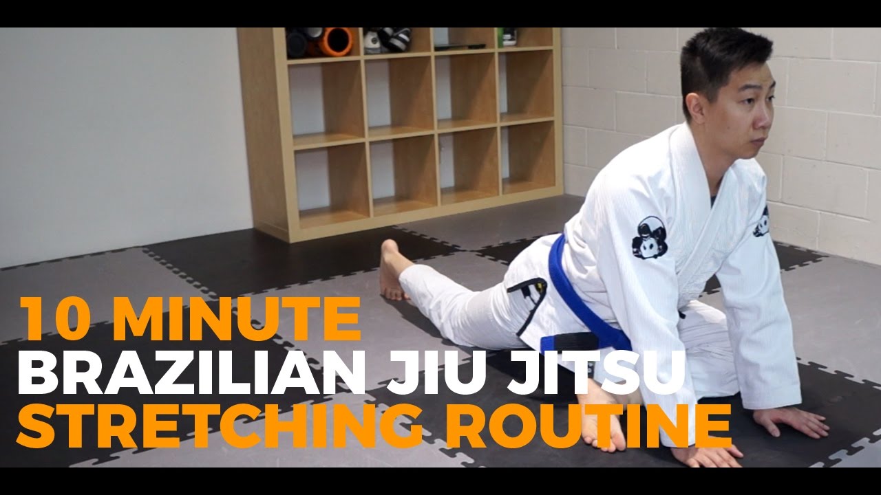 BRAZILIAN JIU JITSU: Simple 10 Minute Stretching & Flexibility Routine