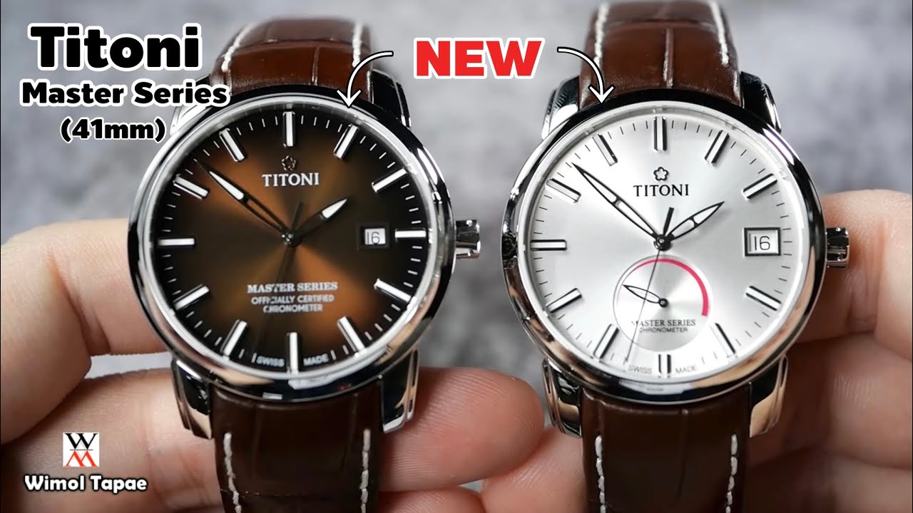 โคตรดีเลย! Titoni Master Series Power Reserve - Wimol Tapae