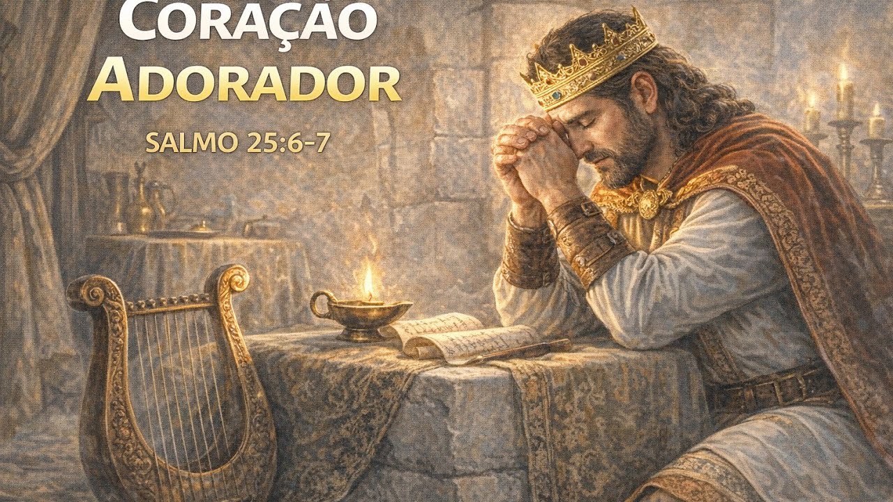 CANAL MEDITAÇÕES BÍBLICAS - CORAÇÃO ADORADOR. SALMO 25:6-7.