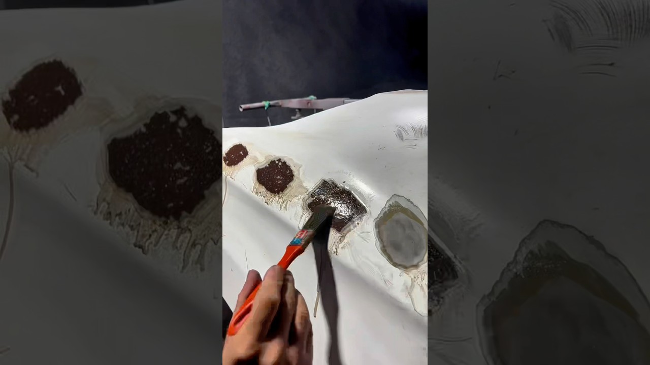 Removendo ferrugem da lataria sem precisar lixar 😱😱