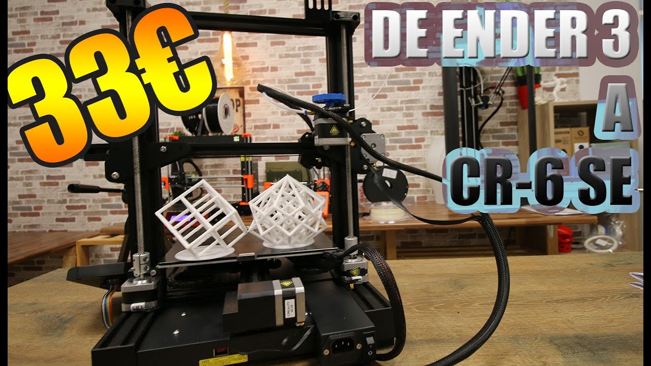 PASA DE ENDER 3 V2  A CR-6 SE - DOBLE EJE Z