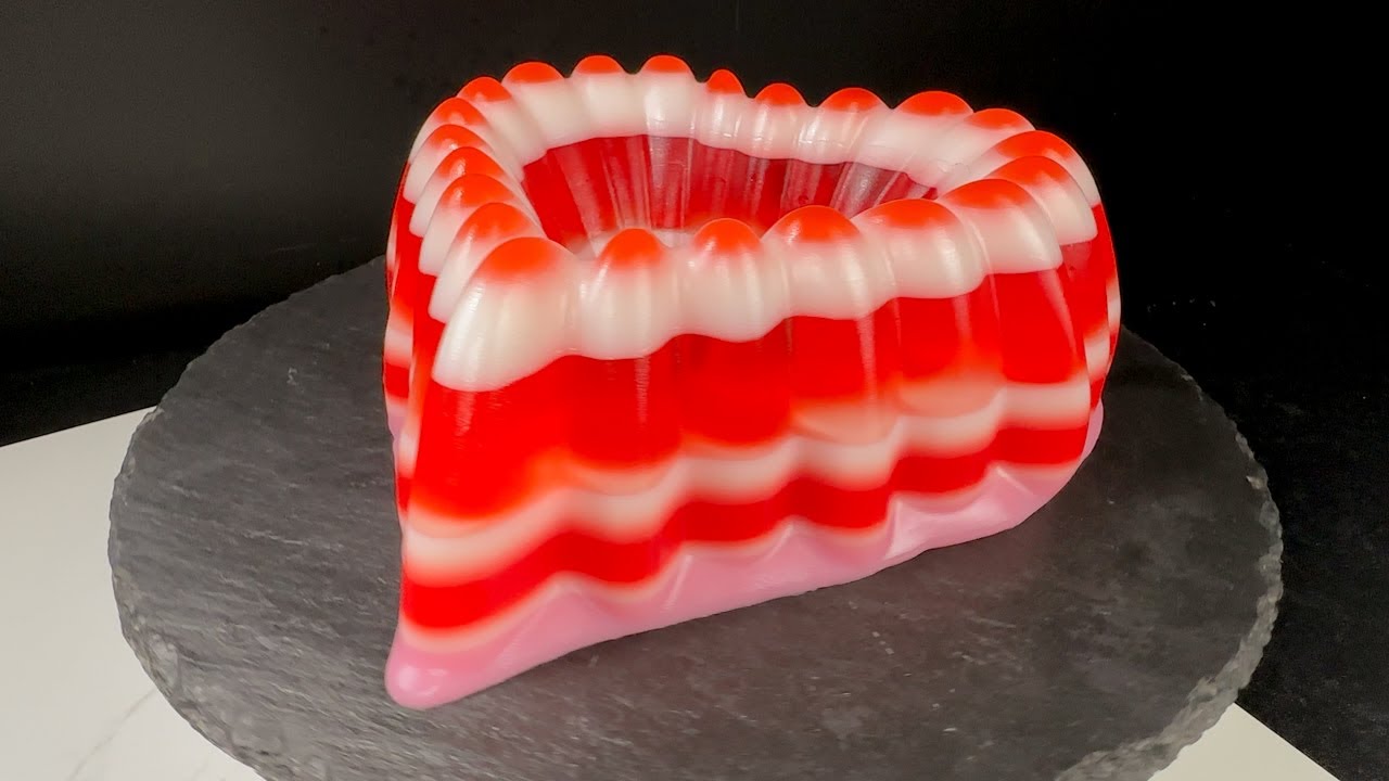 Let´s Make Delicious Fruit Salad Jelly Cake 🫐🥝🍒🍓