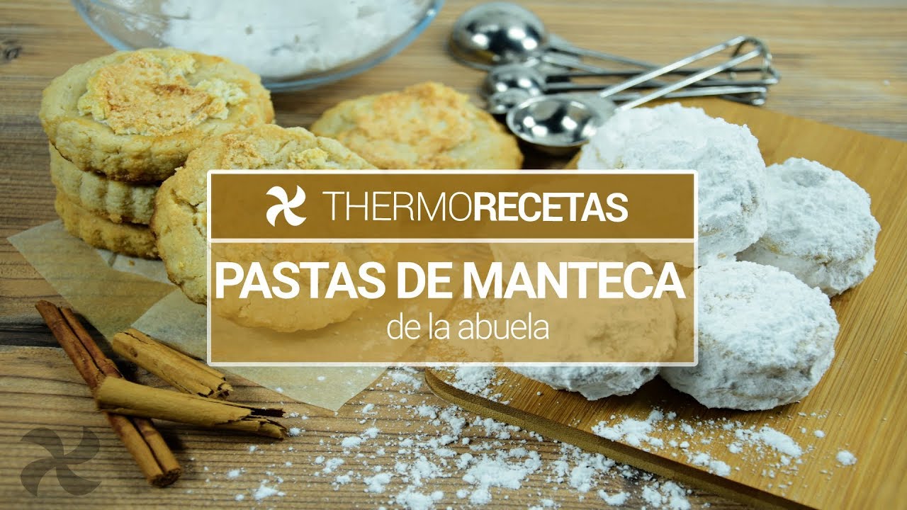 Pastas de manteca de la abuela
