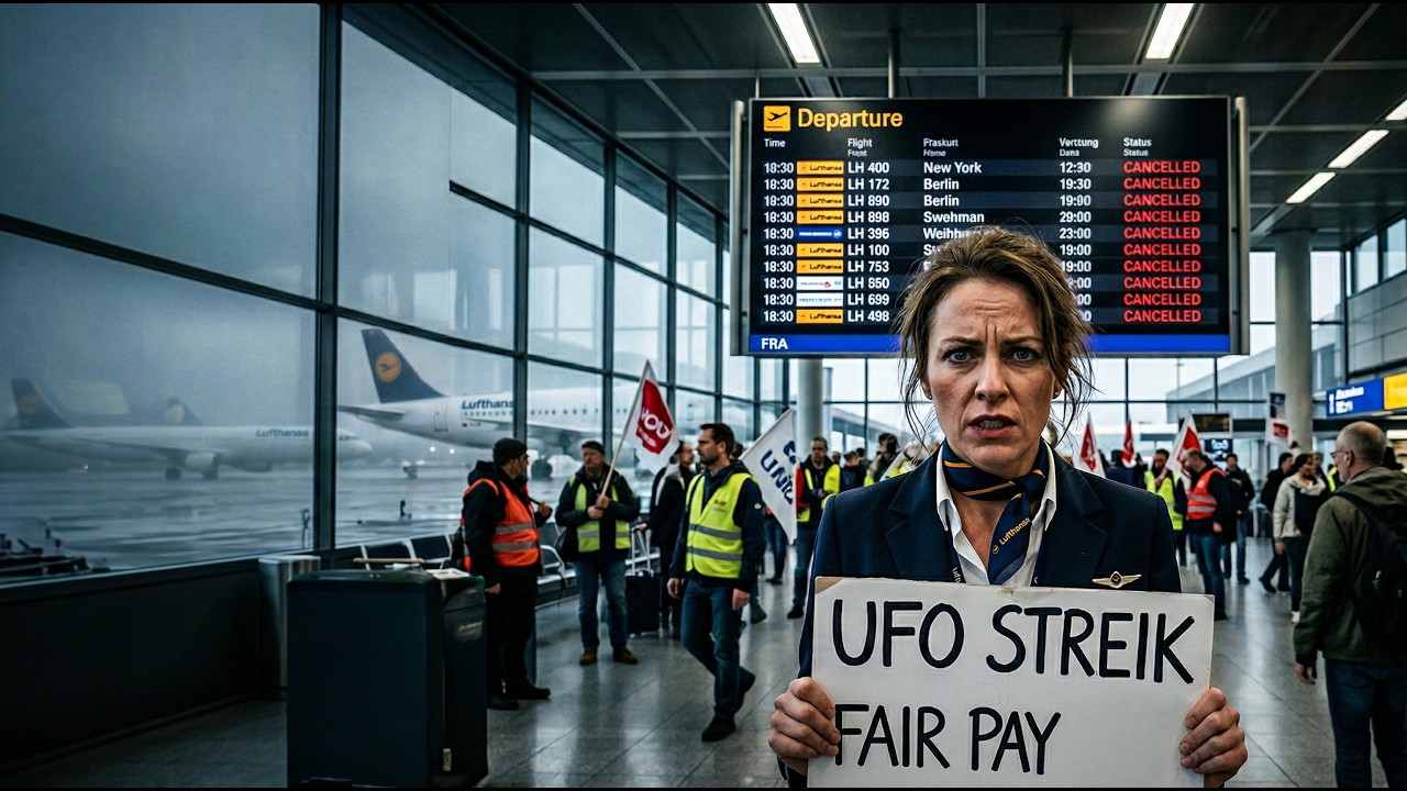 ✈️ STRIKE AIR &ndash; Der Sound des Zusammenhalts | Lufthansa Streik Frankfurt