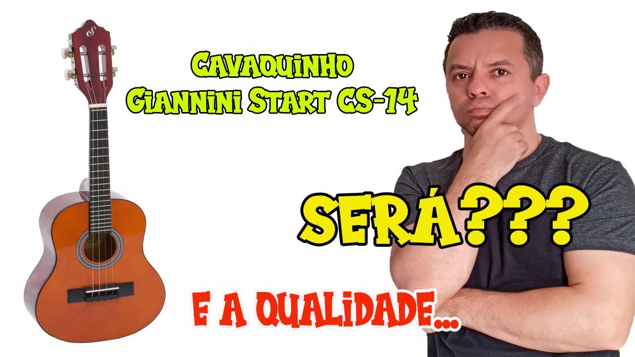 Cavaquinho Acústico Giannini Start CS-14 Natural Review com AVALIAÇÃO TÉCNICA